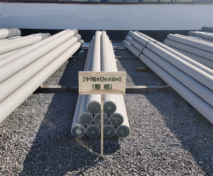泉州190×12米钢筋混凝土水泥电线杆